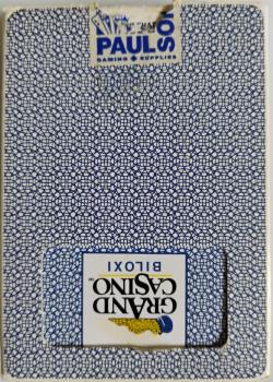 Paulson - Grand Casino Biloxi - blue by Paulson – tuck box back