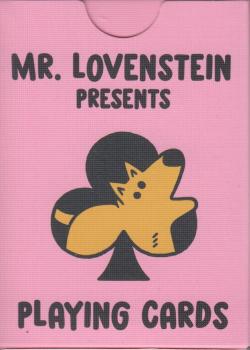 Mr. Lovenstein Presents Playing Cards Front Thumbnail Image