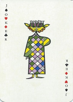 El Al - Red by Lion Playing Cards – tuck box back