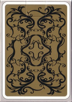 Anglo - Jumbo Index Rug Deck (Black On Gold) by Offason – tuck box back