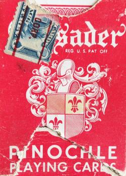Crusader Pinochle Red Thumbnail
