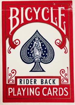 Bicycle Rider Back Red - 1989 Thumbnail
