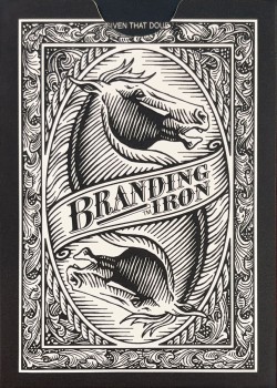 Branding Iron Western Black by Double G Design – tuck box back