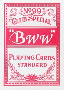 BWW No. 99 Red - Deck Front