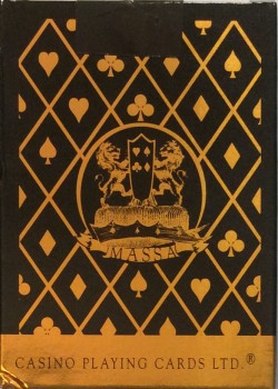 Massa by Casino Playing Cards LTD – tuck box back