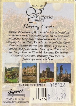 Victoria Canada by Impact Photo Graphics – tuck box back
