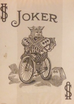Rider Back Bridge 86 Silver [Bicycle] by USPCC – tuck box back