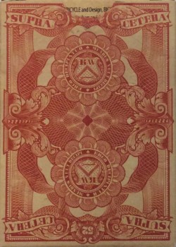 Federal 52 Gold Certificate [Bicycle] by Kings Wild Project – tuck box back