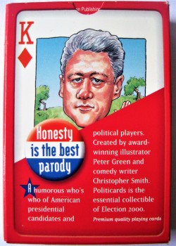 Politicards 2000 – tuck box back
