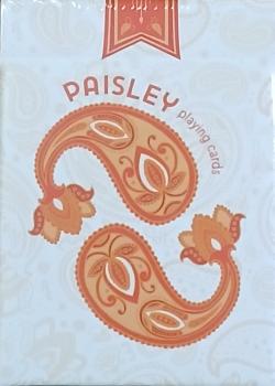 Paisley Poudre Orange - Ton sur Ton - Mini Deck - Deck Front