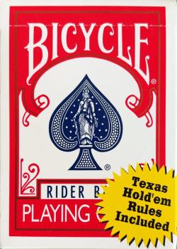 Bicycle Red Rider Back - Texas Hold'em - 2003 Thumbnail