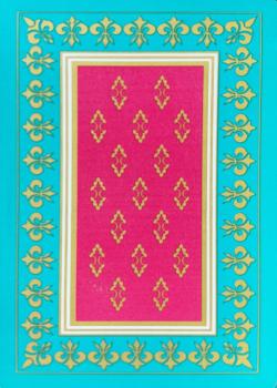 Hoyle Collection: Teal Fleur-de-Lis Thumbnail