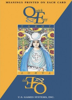 Quick & Easy Tarot by US Games Systems – tuck box back