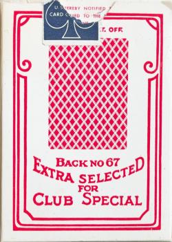 Bee Pinochle - 1975 by The United States Playing Card Company – tuck box back