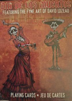 Acquarius Dia De Los Muertos Featuring the Fyne Art of David Lozeau - Deck Front