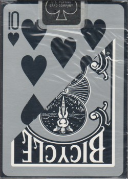 Fashion 1128 Silver Black [Bicycle] back