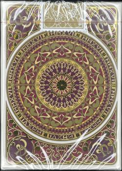 Nouveau Bourgogne by Bona Fide Playing Cards – tuck box back