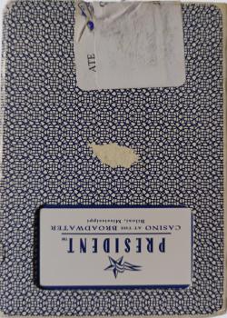 President Casino At The Broadwater - Paulson - Blue by Paulson – tuck box back