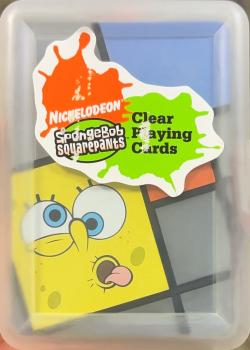 Spongebob Squarepants Clear Plastic Front Thumbnail Image