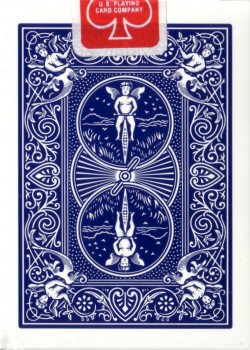 Masters Edition Blue (Red Seal) [Bicycle] by Ellusionist – tuck box back