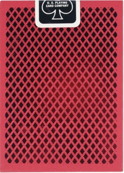 Bee (Metalluxe Red) by USPCC – tuck box back