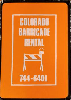 Colorado Barricade Rental Thumbnail