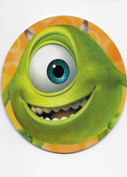 Monsters, Inc. Round by USPCC – tuck box back