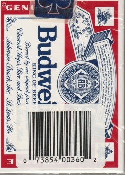Budweiser by USPCC – tuck box back