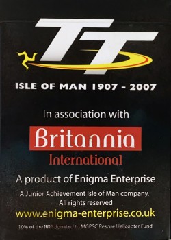 Tt Isle Of Man Centenary 2007 by Enigma Enterprise – tuck box back