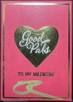 Good Pals Valentine’s, Red and Gold, signed Thumbnail
