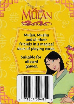 Mulan Mushu Back by USPCC – tuck box back
