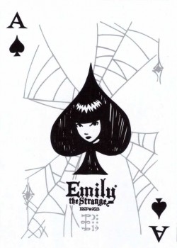 Emily The Strange - Clear Case by Dark Horse – tuck box back