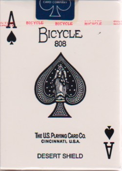 Secret Weapon Aces Of Spades [Bicycle] by USPCC – tuck box back