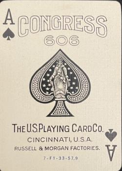 Congress 606 “Unknown (Butterfly or Moth?)” by USPCC – tuck box back