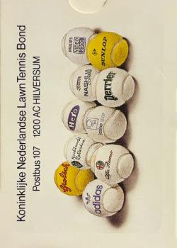 Royal Dutch Lawn Tennis Association by Royal Dutch Lawn Tennis Association – tuck box back