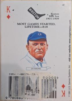 Baseball legends by U.S.Games Systems – tuck box back