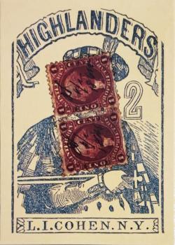 Highlanders 1864 Poker Cards Replica Front Thumbnail Image