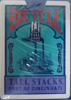 Tall Stacks [Bicycle] by USPCC – tuck box back