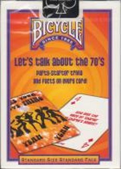 Party Starters 70S [Bicycle] by USPCC – tuck box back