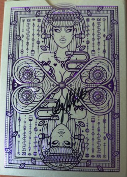 Eva Splendida (Lost Prototype) Signed back
