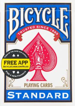 Gaff Deck - 9 of Diamonds - Bicycle Standard Blue Thumbnail