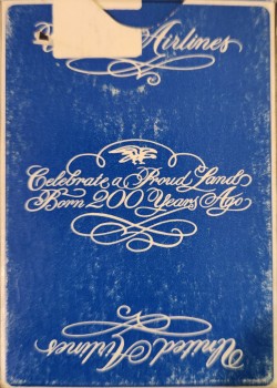 United Airlines by The United States Playing Card Company – tuck box back