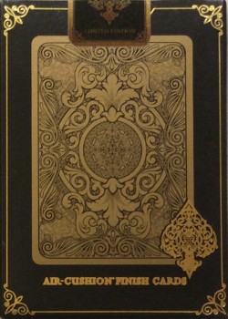 Gold [Bicycle] by Elite Playing Cards – tuck box back