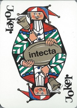 Intecta by VEB Altenburger Spielkartenfabrik – tuck box back