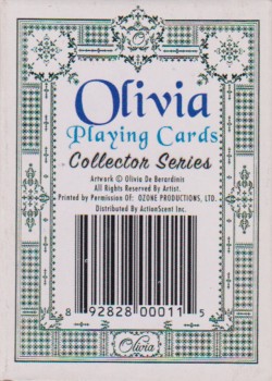 Olivia Blue (White Paper ) by ActionScent Inc. – tuck box back
