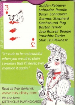 Inky Dinky's Pack Of Dogs by Inky Dinky – tuck box back