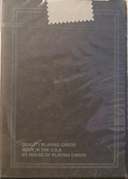 Noc Pro Jet Black by House of Playing Cards – tuck box back