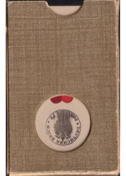 Deutsche Bomben-Karte / German Bomb-card by Franz Woas 1887 by G. Thieme Nachf. – tuck box back