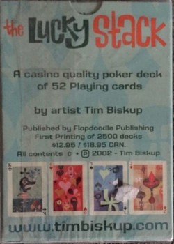 Lucky Stack Tim Biskup 1St Printing by Last Gasp – tuck box back