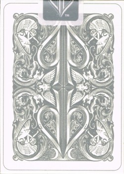 Split Spades Lions Silver Edition by David Blaine – tuck box back